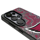 Arizona Cardinals Paisley MagSafe Compatible Phone Case for Samsung Galaxy 26 Series