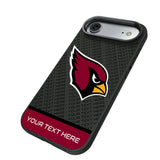 Arizona Cardinals Personalized EndZone Plus Bump Phone Case for Apple iPhone