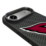 Arizona Cardinals Personalized EndZone Plus Bump Phone Case for Apple iPhone