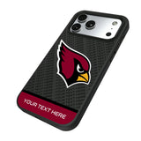 Arizona Cardinals Personalized EndZone Plus Bump Phone Case for Apple iPhone