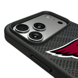 Arizona Cardinals Personalized EndZone Plus Bump Phone Case for Apple iPhone