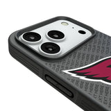 Arizona Cardinals Personalized EndZone Plus Bump Phone Case for Apple iPhone