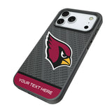Arizona Cardinals Personalized EndZone Plus Bump Phone Case for Apple iPhone