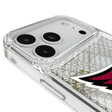 Arizona Cardinals Personalized EndZone Plus Glitter Phone Case for Apple iPhone