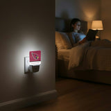 Arizona Cardinals Personalized Endzone Solid Night Light 2-Pack