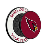 Arizona Cardinals Personalized Endzone Solid PopSockets Magnetic Phone Grip and Stand