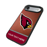 Arizona Cardinals Personalized Football Bump Phone Case for Apple iPhone
