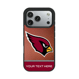 Arizona Cardinals Personalized Football Bump Phone Case for Apple iPhone