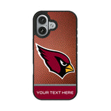 Arizona Cardinals Personalized Football Bump Phone Case for Apple iPhone