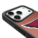 Arizona Cardinals Personalized Football Bump Phone Case for Apple iPhone
