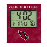 Arizona Cardinals Personalized Hatch Wall Clock