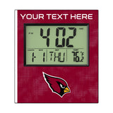 Arizona Cardinals Personalized Hatch Wall Clock