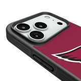 Arizona Cardinals Personalized Stripe Bump Phone Case for Apple iPhone