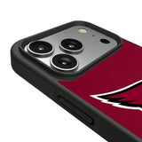 Arizona Cardinals Personalized Stripe Bump Phone Case for Apple iPhone