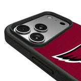 Arizona Cardinals Personalized Stripe Bump Phone Case for Apple iPhone