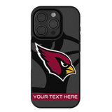 Arizona Cardinals Personalized Tilt Bump Phone Case for Apple iPhone