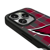 Arizona Cardinals Plaid MagSafe Compatible Phone Case for Apple iPhone