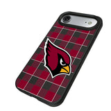 Arizona Cardinals Plaid MagSafe Compatible Phone Case for Apple iPhone