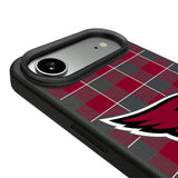 Arizona Cardinals Plaid MagSafe Compatible Phone Case for Apple iPhone