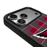 Arizona Cardinals Plaid MagSafe Compatible Phone Case for Apple iPhone