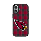 Arizona Cardinals Plaid MagSafe Compatible Phone Case for Apple iPhone