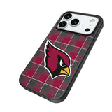 Arizona Cardinals Plaid MagSafe Compatible Phone Case for Apple iPhone