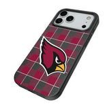 Arizona Cardinals Plaid MagSafe Compatible Phone Case for Apple iPhone