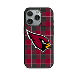 Arizona Cardinals Plaid MagSafe Compatible Phone Case for Apple iPhone