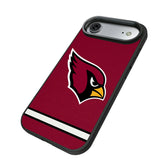 Arizona Cardinals Stripe Bump Phone Case for Apple iPhone