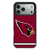 Arizona Cardinals Stripe Bump Phone Case for Apple iPhone
