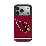 Arizona Cardinals Stripe Bump Phone Case for Apple iPhone