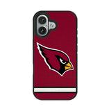 Arizona Cardinals Stripe Bump Phone Case for Apple iPhone