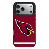 Arizona Cardinals Stripe Bump Phone Case for Apple iPhone