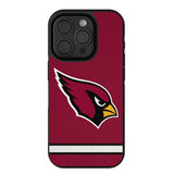 Arizona Cardinals Stripe Bump Phone Case for Apple iPhone