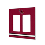 Arizona Cardinals Stripe Hidden-Screw Light Switch Plate