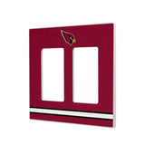Arizona Cardinals Stripe Hidden-Screw Light Switch Plate