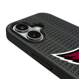 Arizona Cardinals Text Backdrop Bump Phone Case for Apple iPhone