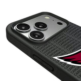 Arizona Cardinals Text Backdrop Bump Phone Case for Apple iPhone