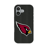 Arizona Cardinals Text Backdrop Bump Phone Case for Apple iPhone