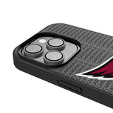 Arizona Cardinals Text Backdrop Bump Phone Case for Apple iPhone