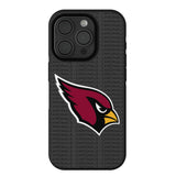 Arizona Cardinals Text Backdrop Bump Phone Case for Apple iPhone