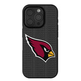 Arizona Cardinals Text Backdrop Bump Phone Case for Apple iPhone