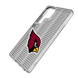 Arizona Cardinals Text Backdrop Clear Phone Case for Samsung Galaxy