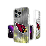 Arizona Cardinals Text Backdrop Glitter Phone Case for Apple iPhone