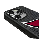 Arizona Cardinals Text Backdrop MagSafe Compatible Phone Case for Apple iPhone