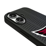 Arizona Cardinals Text Backdrop MagSafe Compatible Phone Case for Apple iPhone