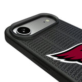 Arizona Cardinals Text Backdrop MagSafe Compatible Phone Case for Apple iPhone