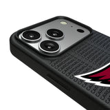 Arizona Cardinals Text Backdrop MagSafe Compatible Phone Case for Apple iPhone