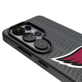Arizona Cardinals Text Backdrop MagSafe Compatible Phone Case for Samsung Galaxy 26 Series