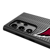 Arizona Cardinals Text Backdrop MagSafe Compatible Phone Case for Samsung Galaxy